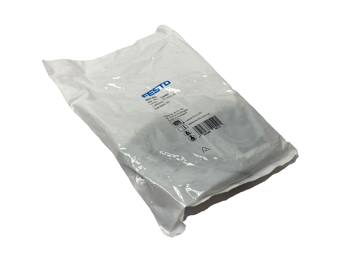 MS6-AGD, 526082 | Festo MS6-AGD Sub-Base-Set 526082 - New - Maverick Industrial Sales