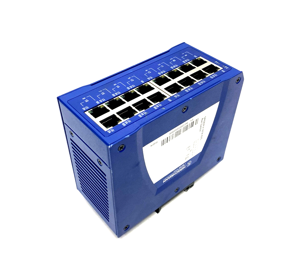 Hirschmann SPIDER II 16TX EEC 16-Port Unmanaged Ethernet Switch 942120001 - For parts or not working - Maverick Industrial Sales