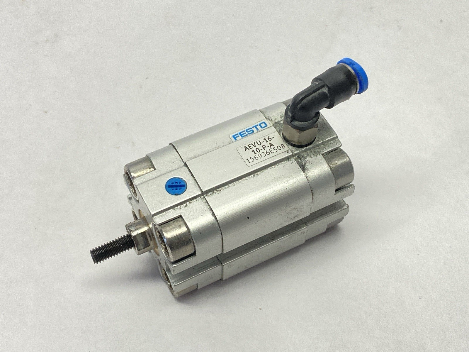 Festo AEVU-16-10-P-A Compact Pneumatic Cylinder 16mm Bore 10mm Stroke 156936 - Maverick Industrial Sales