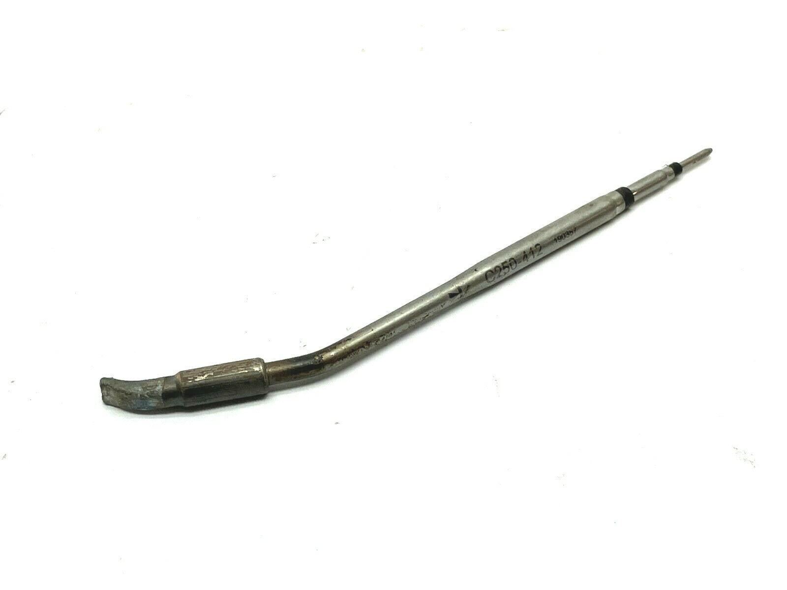 JBC C250-412 Chisel Bent Solder Cartridge 4.8 x 1.5 for AL250 & AP250 - Maverick Industrial Sales