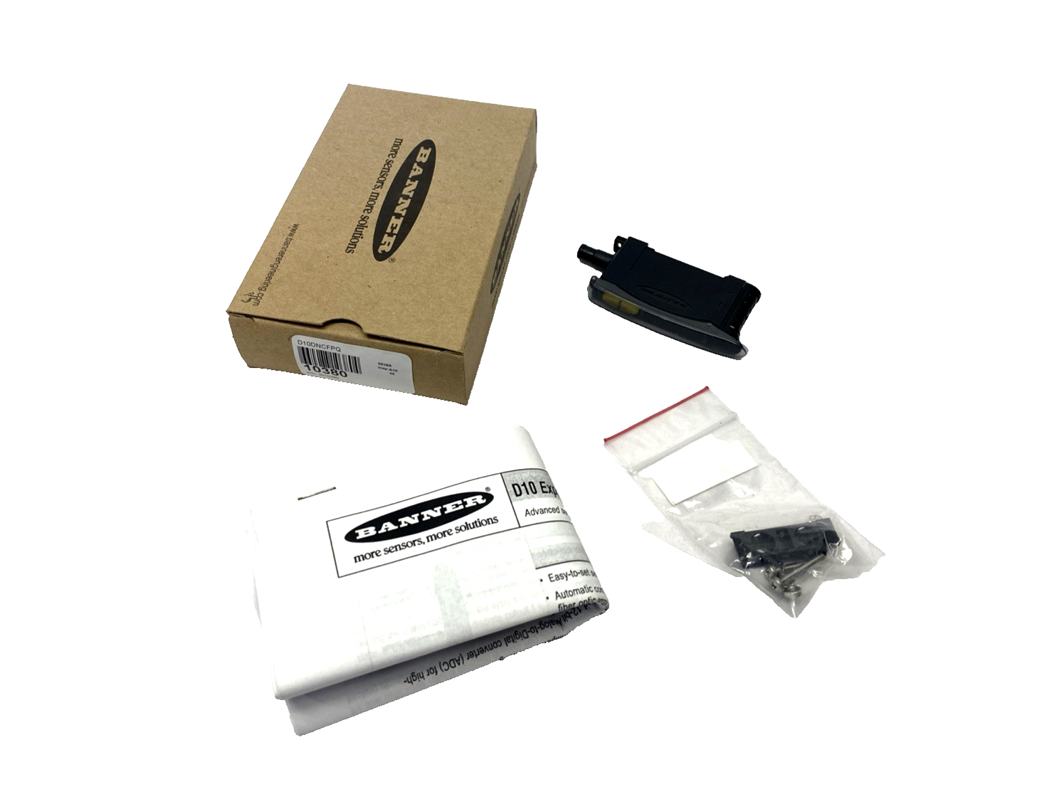 Banner D10DNCFPQ Fiber Optic Small Object Counter 10380 - New - Maverick Industrial Sales