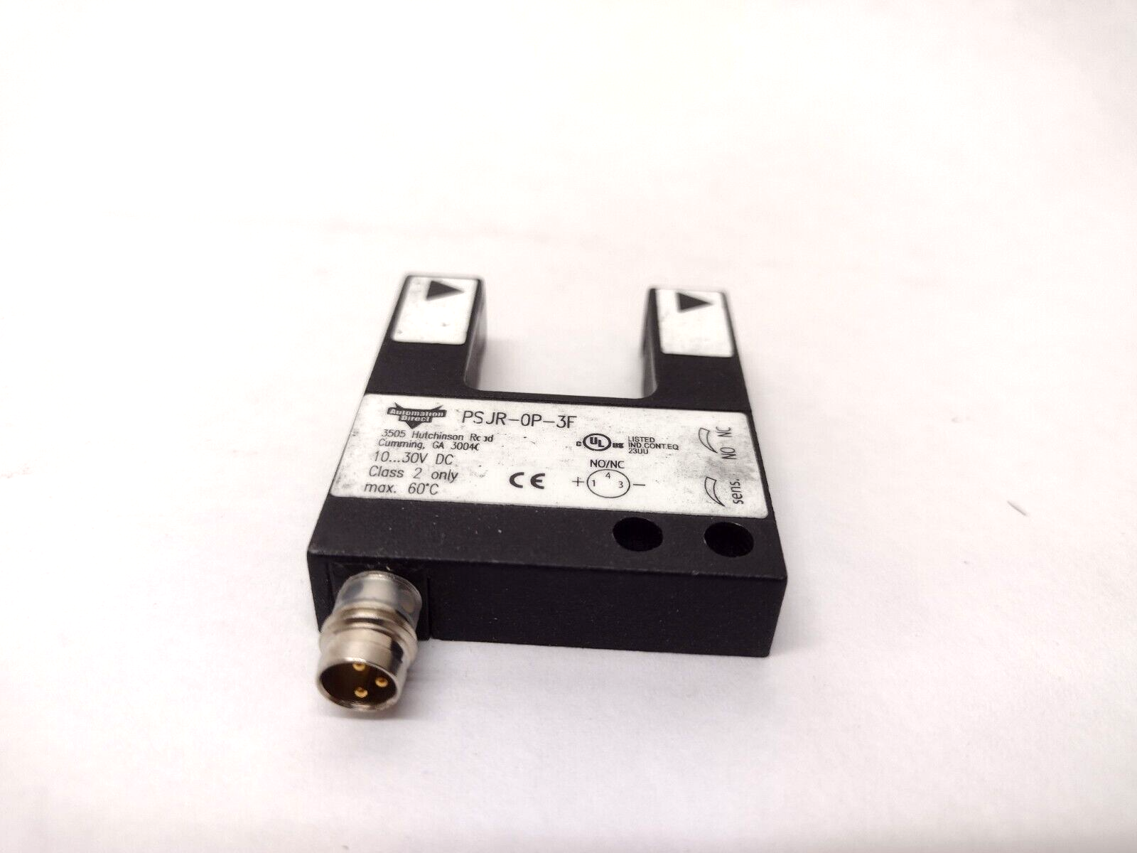 Automation Direct PSJR-0P-3F Photoelectric U-Frame Fork Sensor - Used - Maverick Industrial Sales