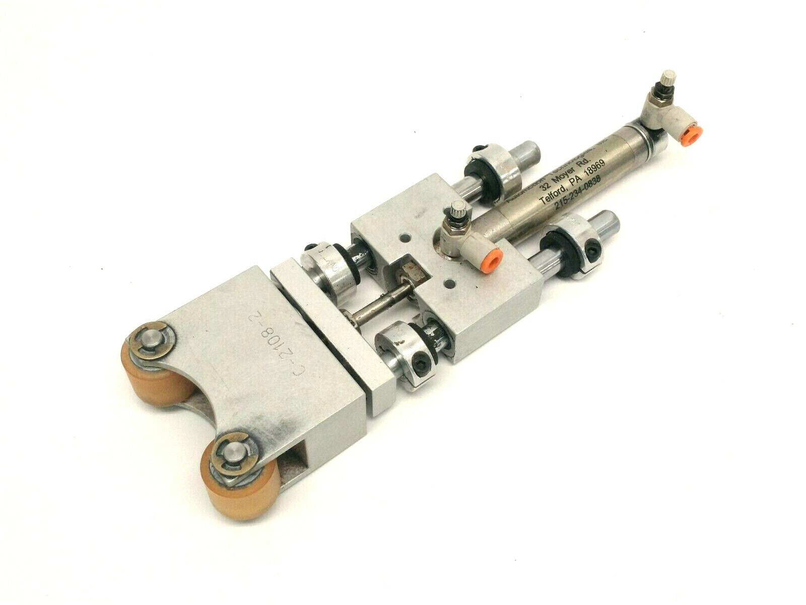 Automotion Technologies C-2108-2 Guided Pneumatic Thruster Cylinder - Maverick Industrial Sales