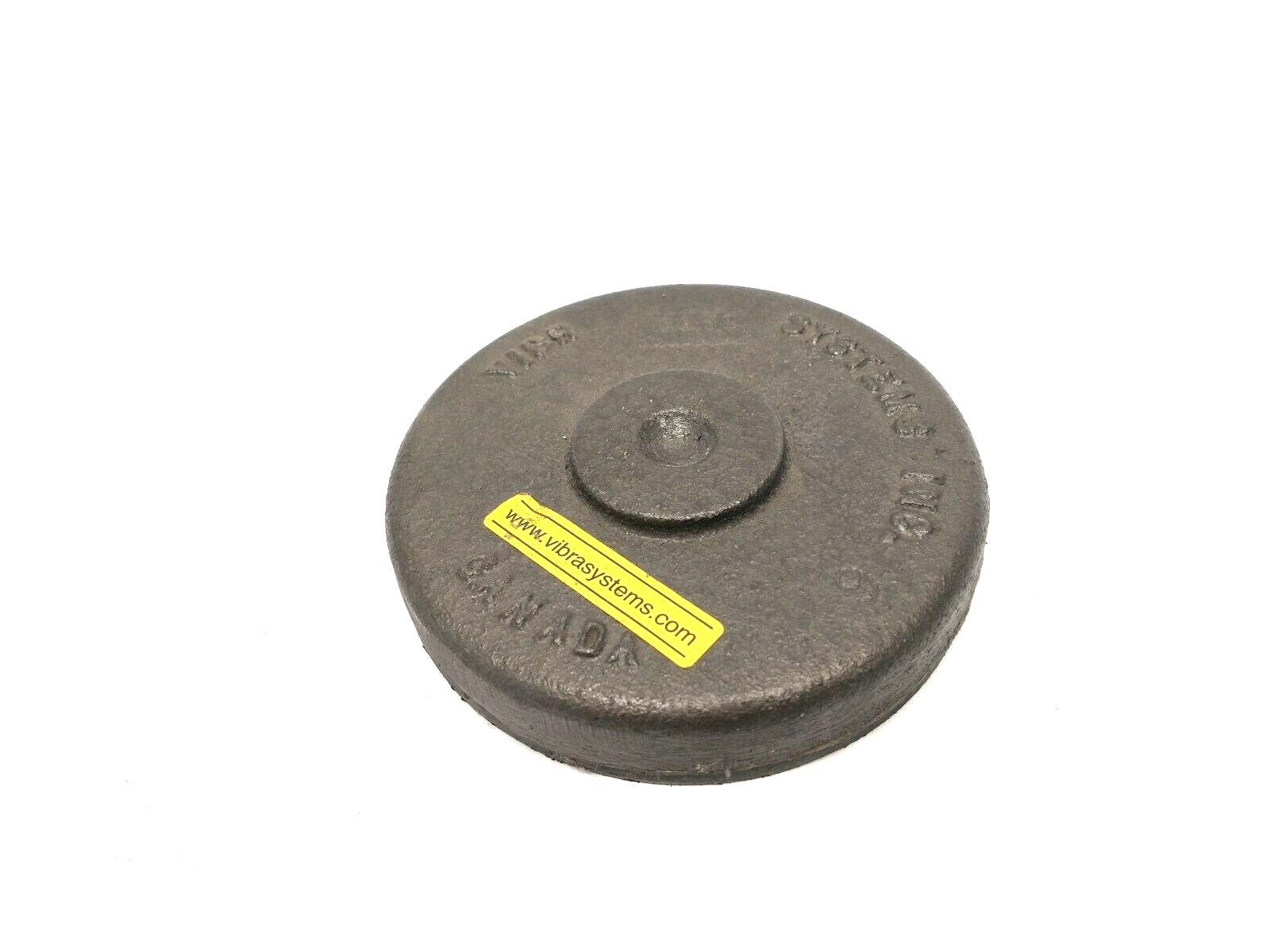 VibraSystems VM-1000 Antivibration Leveling Mount 4" Diameter x 1" Height - Maverick Industrial Sales