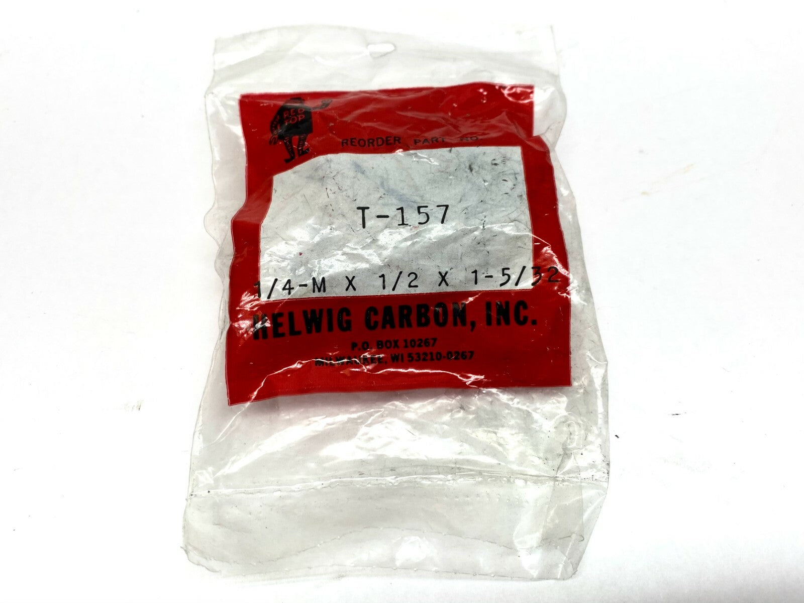 Helwig Carbon T-157 Electric Motor Brush PKG OF 2 - New - Maverick Industrial Sales