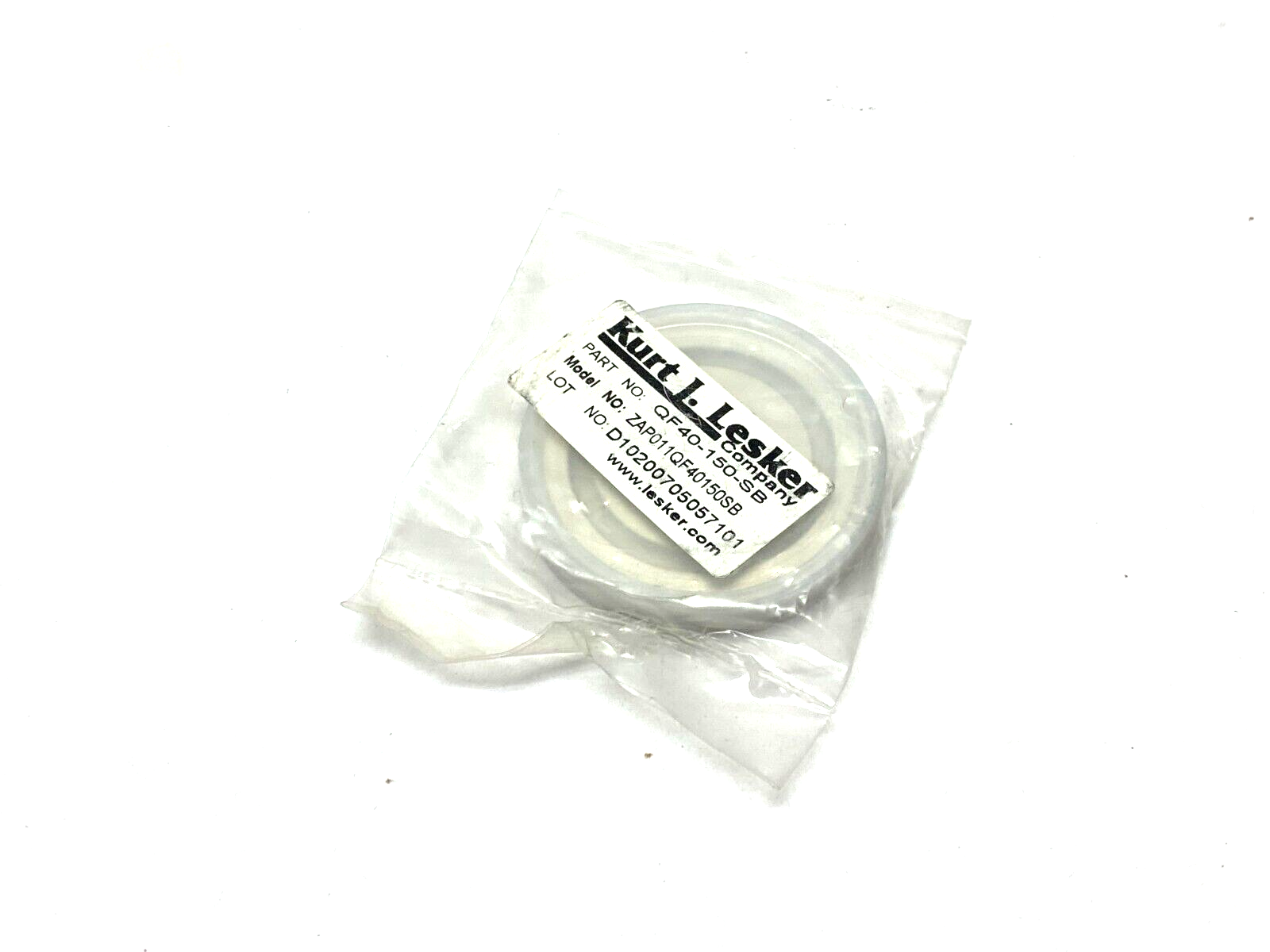 QF40-150-SB | Kurt J. Lesker Blank Blind Fitting Stainless Steel - New - Maverick Industrial Sales