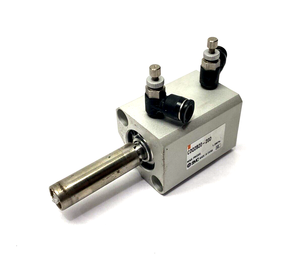 CDQ2B20-20D | SMC Compact Cylinder 20mm Bore 20mm Stroke - Used - Maverick Industrial Sales