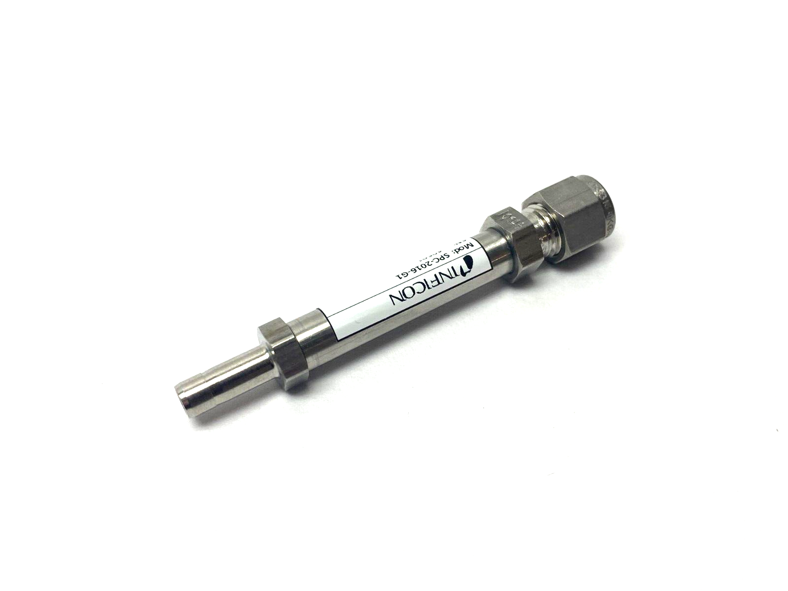 Inficon SPC-2016-G1 Helium Leak Detection Vacuum Jet Nozzle 4.43E-4 atmcc/sec - Maverick Industrial Sales