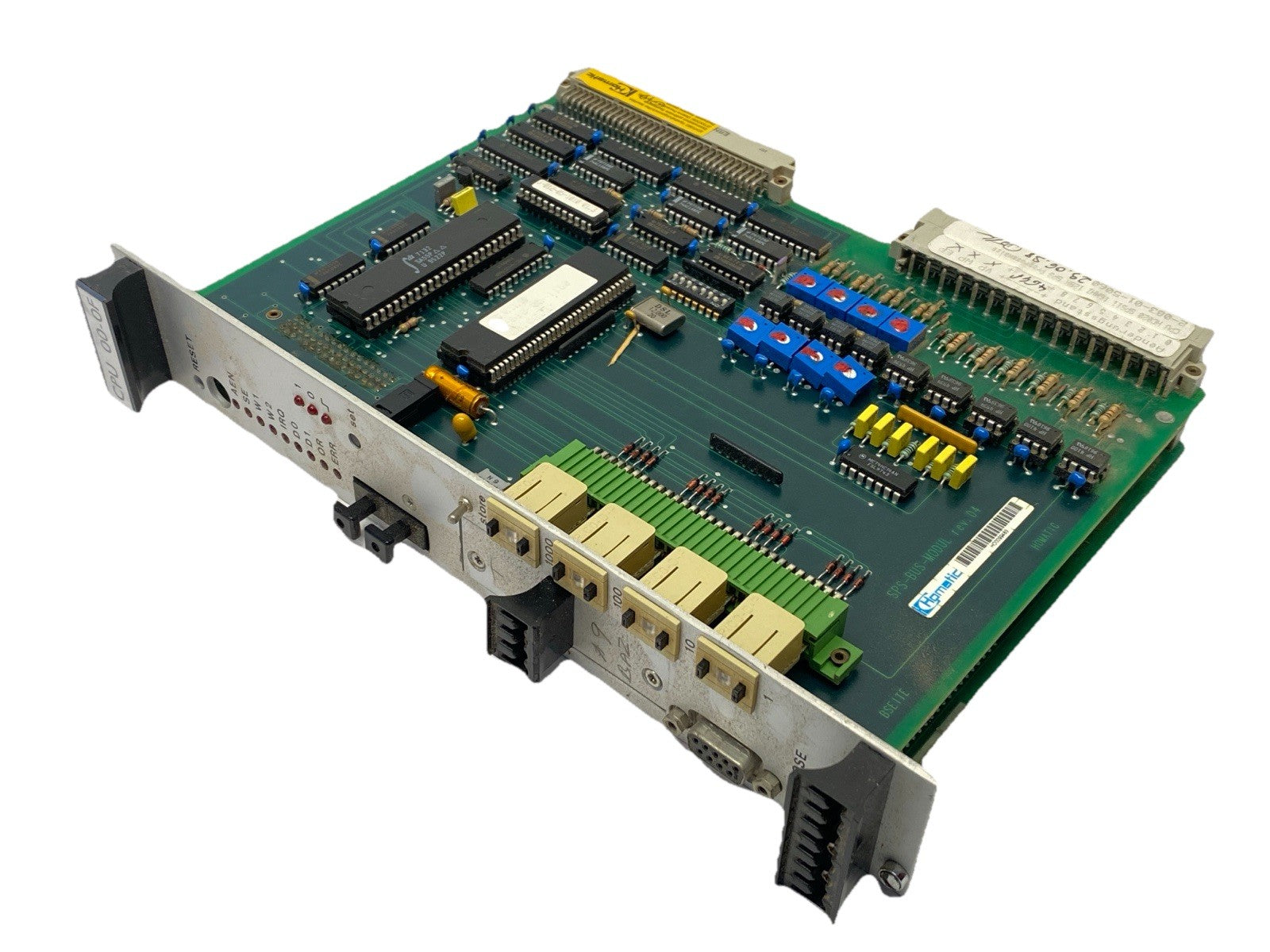 Homatic 2-083-01-5060 V: 4.64F CPU Module HC020 SPS-BUS-Modul SPSII Rev. 04 - Used - Maverick Industrial Sales