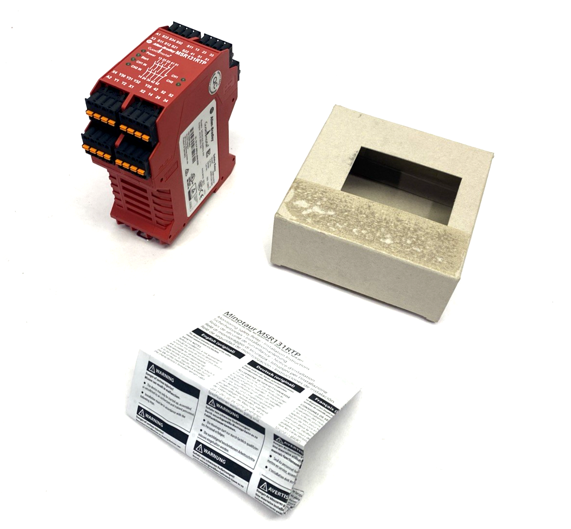 Allen Bradley 440R-C23139S Ser. A Safety Relay 24V AC/DC 4W 250VAC 6A, MSR131RTP - Maverick Industrial Sales