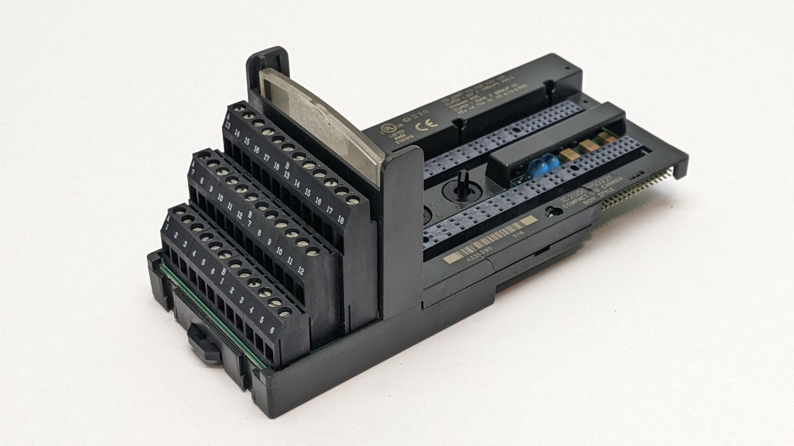 GE Fanuc IC200CHS022F Compact I/O Carrier Box Style - For parts or not working - Maverick Industrial Sales