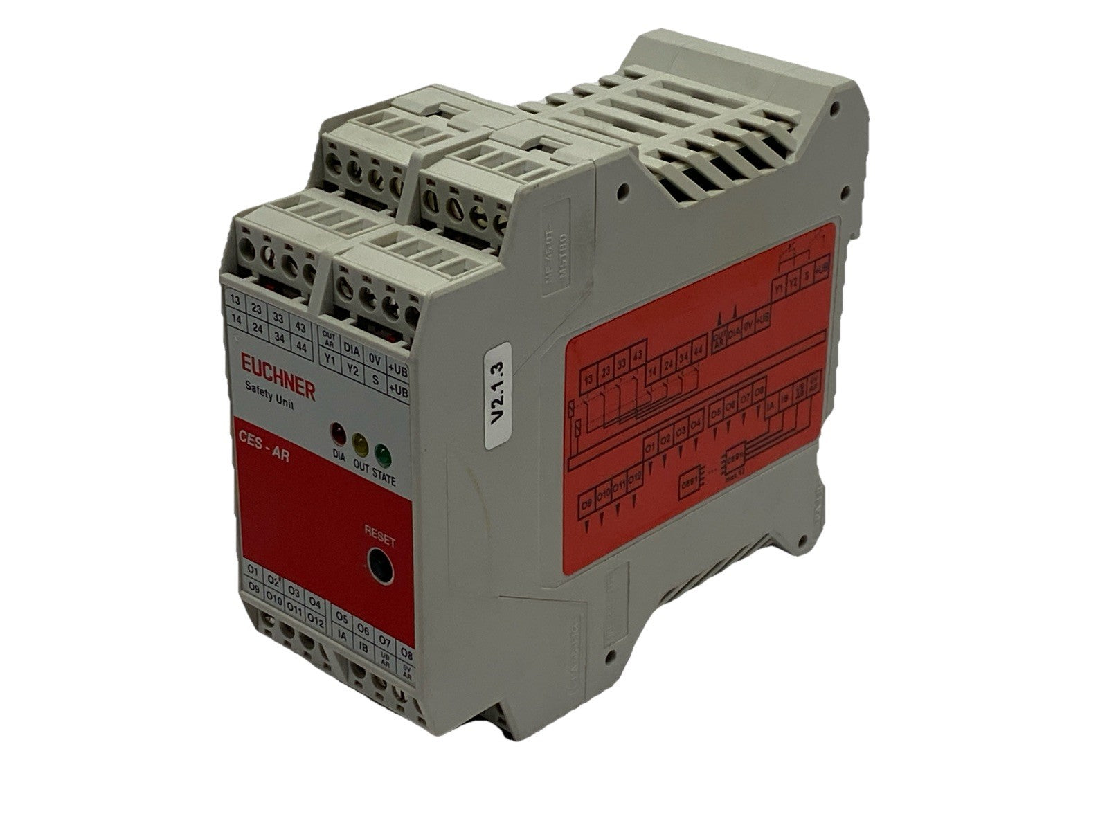 Euchner CES-AR-AES-12 AR Evaluation Safety Unit 1.2A 24VDC 098225 - Maverick Industrial Sales