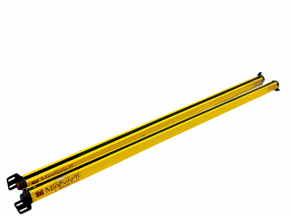 Omron STI MS4344BR Safety Light Curtain Receiver w/ MS4344BX Transmitter - Used - Maverick Industrial Sales