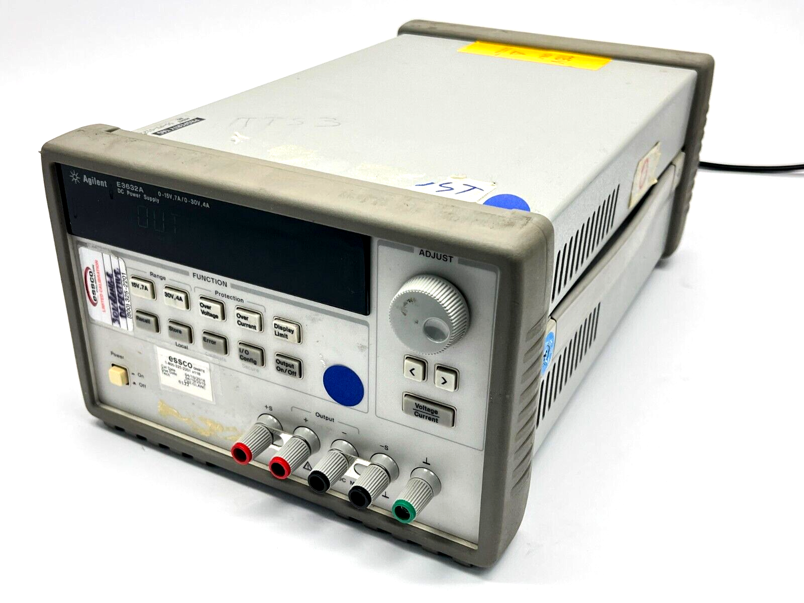 HP Agilent E3632A DC Power Supply NO SCREEN / CALIBRATION ERROR - For parts or not working - Maverick Industrial Sales