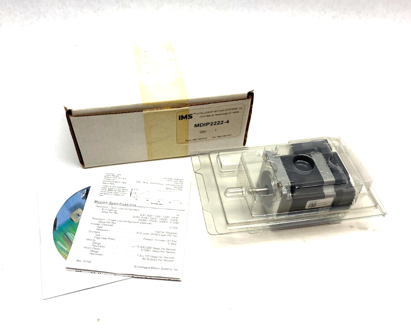 IMS Intelligent Motion Systems MDIP2222-4 MDrive23 Step Motor - Maverick Industrial Sales