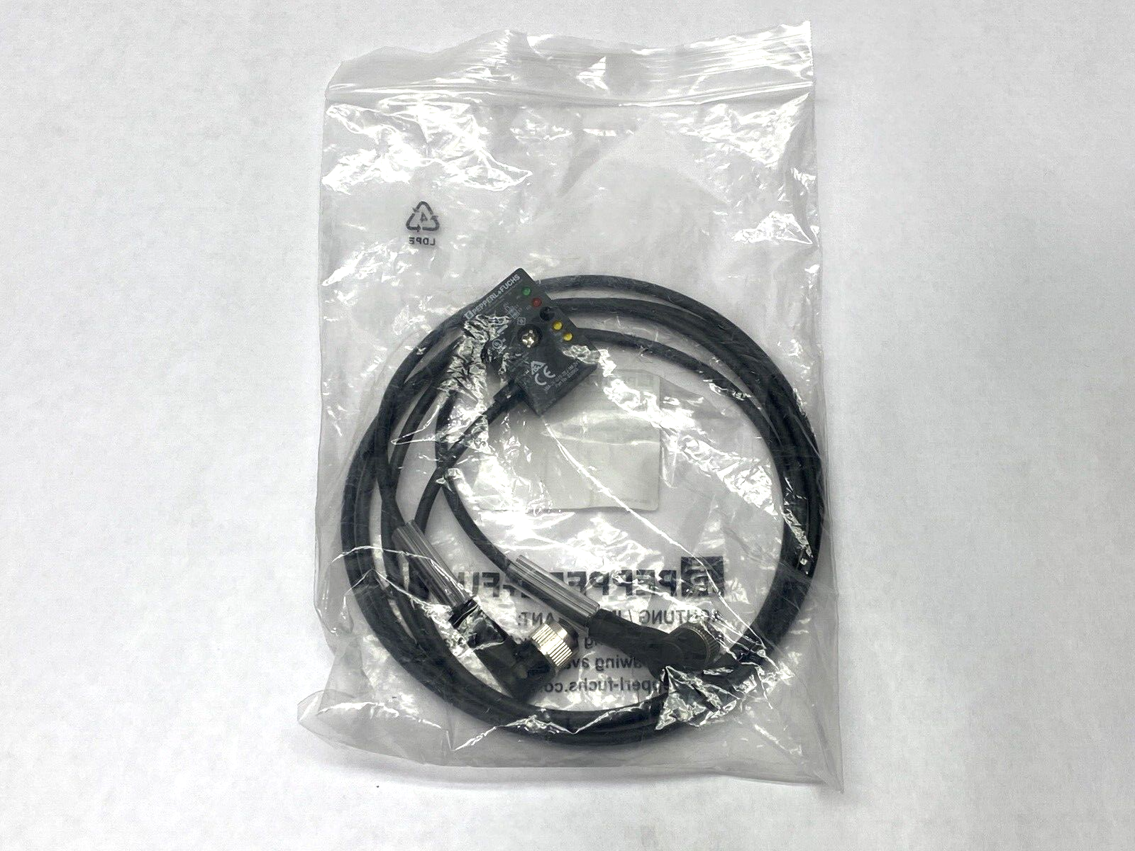 VBA-4A-G10-E2J-1M-V15-G, 268536 | Pepperl+Fuchs VBA-4A-G10-E2J-1M-V15-G Interface Actuator Module 268536 TORN BAG - New Other - Maverick Industrial Sales