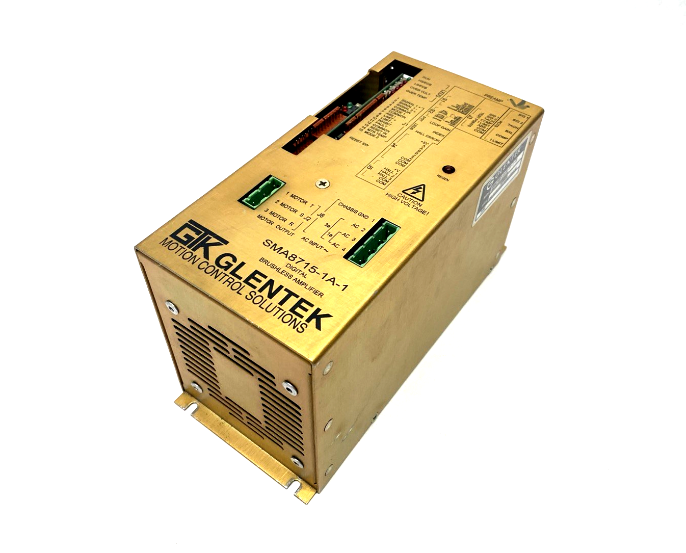 GTK Glentek SMA8715HP-017B-1A-1-03 Digital Brushless Amplifier SMA8715-1A-1 - Maverick Industrial Sales