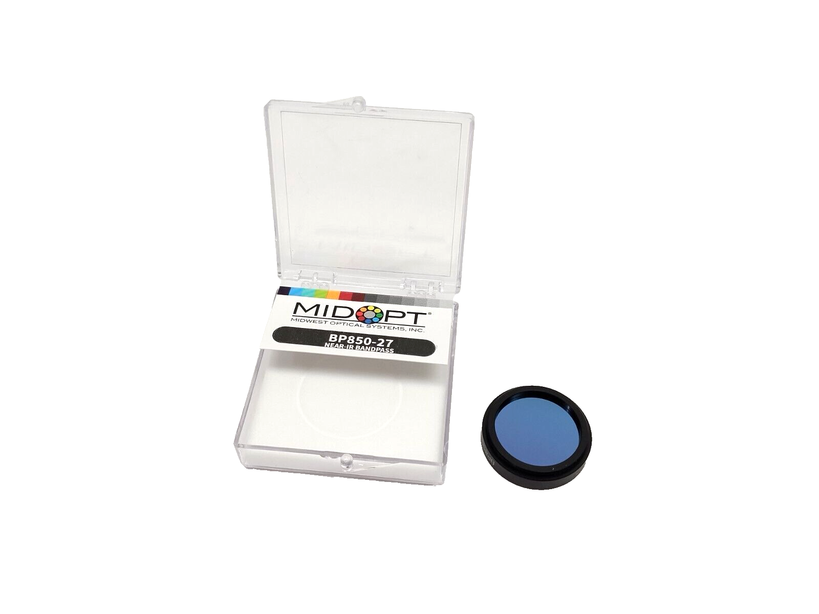 Midwest Optical Systems BP850-27 Machine Vision Near-IR Bandpass Filter M27 - Maverick Industrial Sales