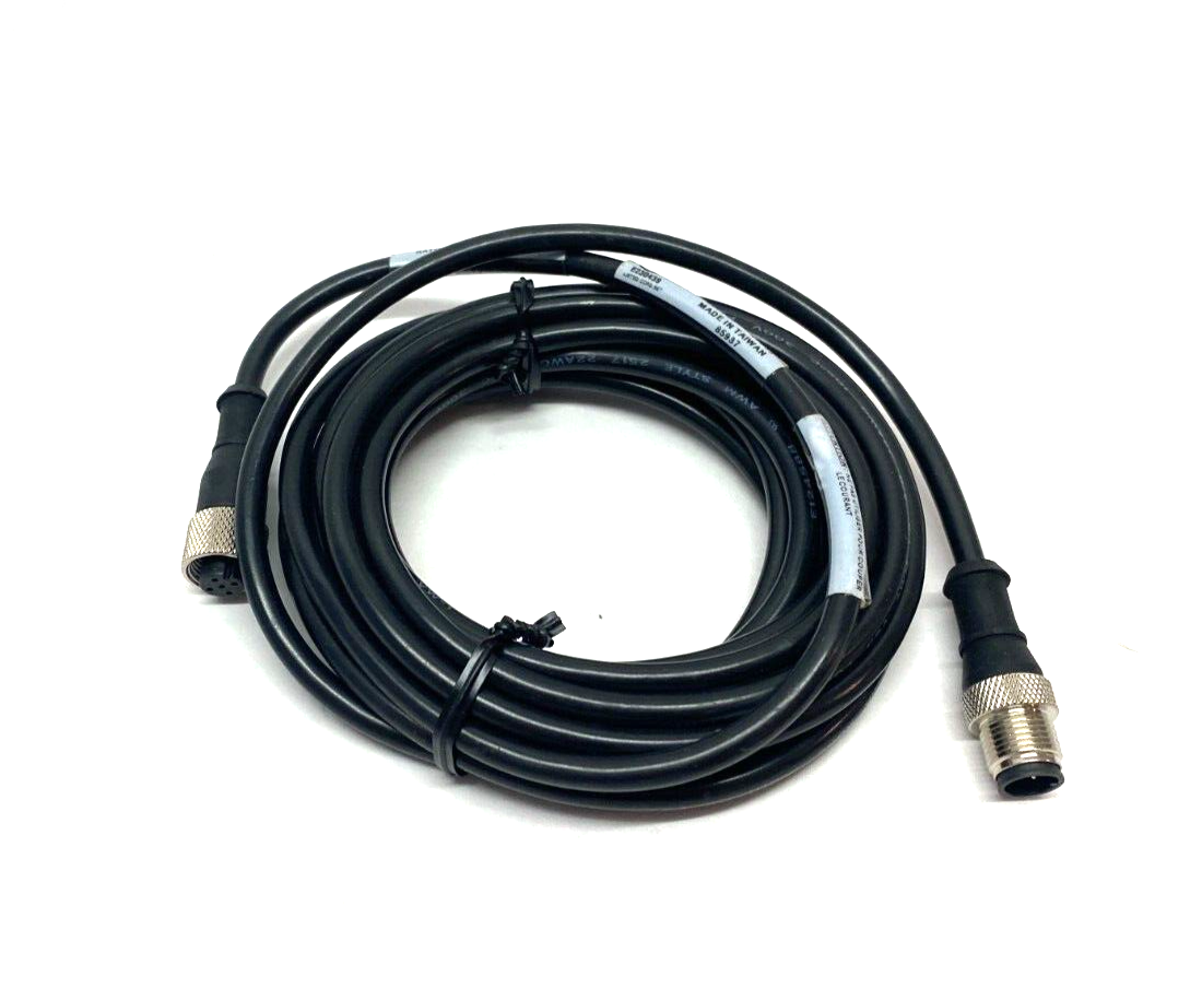 MQDEC-412SS, 47633 | Banner MQDEC-412SS Double Ended Connection Cordset M12 4-Pin 47633 - New – Open box - Maverick Industrial Sales