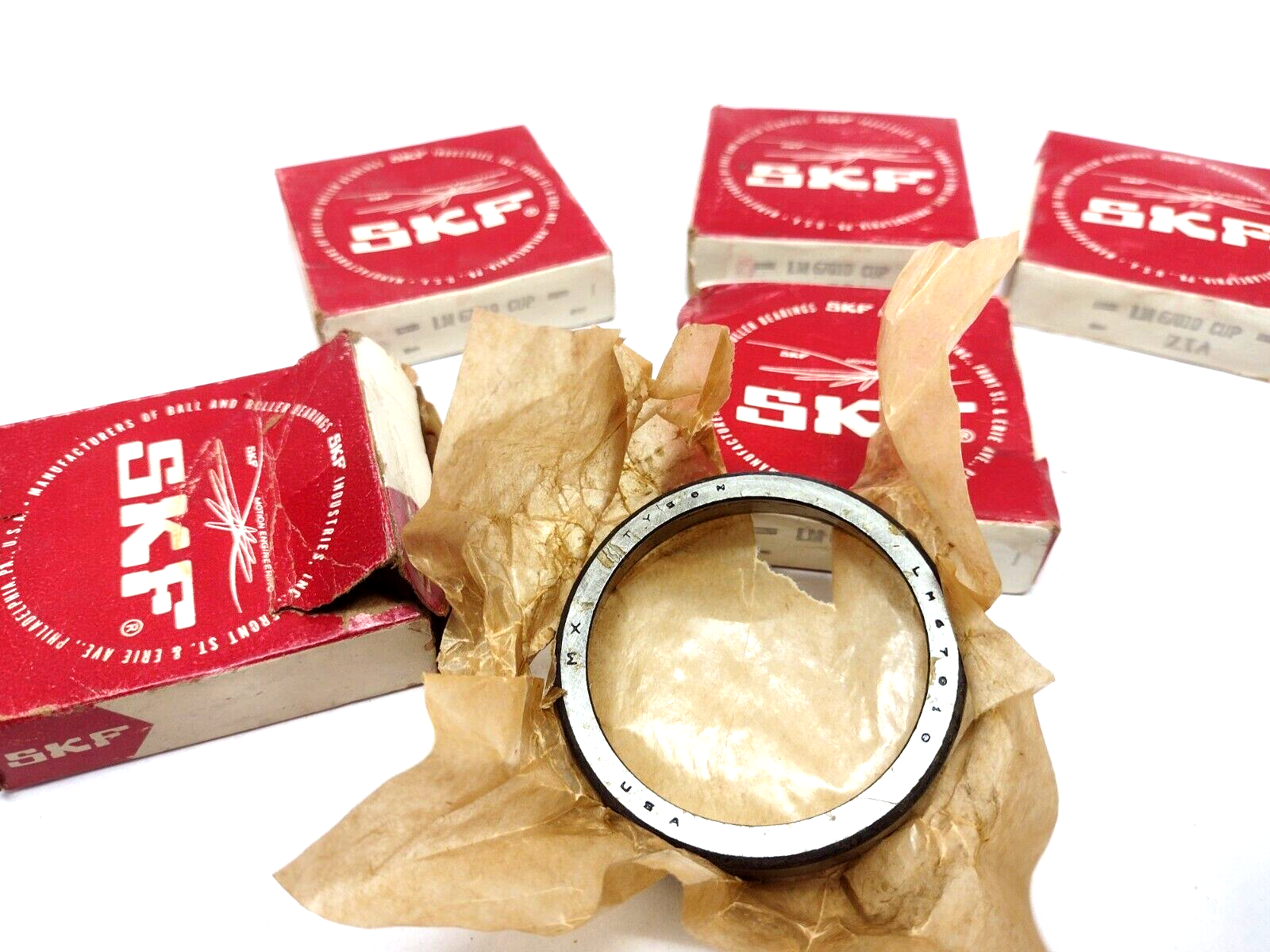 LM 67010 | SKF Bearing Cup LOT OF 5 LM67010 - New – Open box - Maverick Industrial Sales