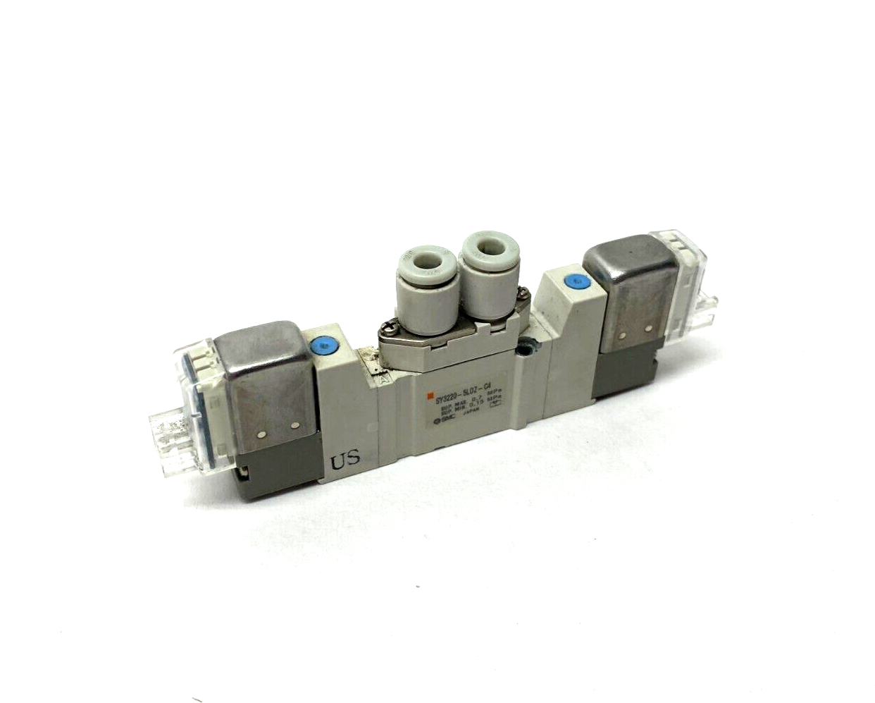 SMC SY3220-5LOZ-C4 Double Solenoid Valve 5-Port - Maverick Industrial Sales