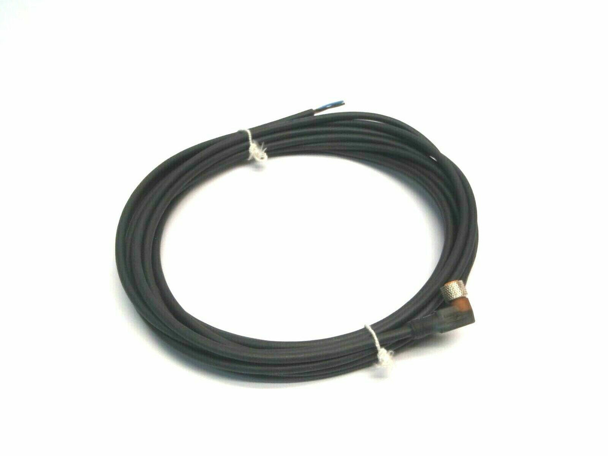 RKMWV 3-225 5 M | Lumberg RKMWV 3-225 5M Single Ended Cordset Female M8 3-Pin 5m 700000410 - Used - Maverick Industrial Sales