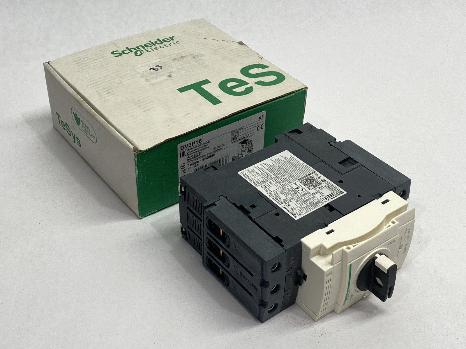 Schneider Electric GV3P18 Motor Circuit Breaker Manual Starter 12-18A - Maverick Industrial Sales
