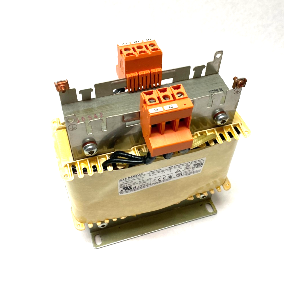 Siemens 6SL3000-0CE21-0AA0 SINAMICS Line Reactor for 10KW SLM - Maverick Industrial Sales