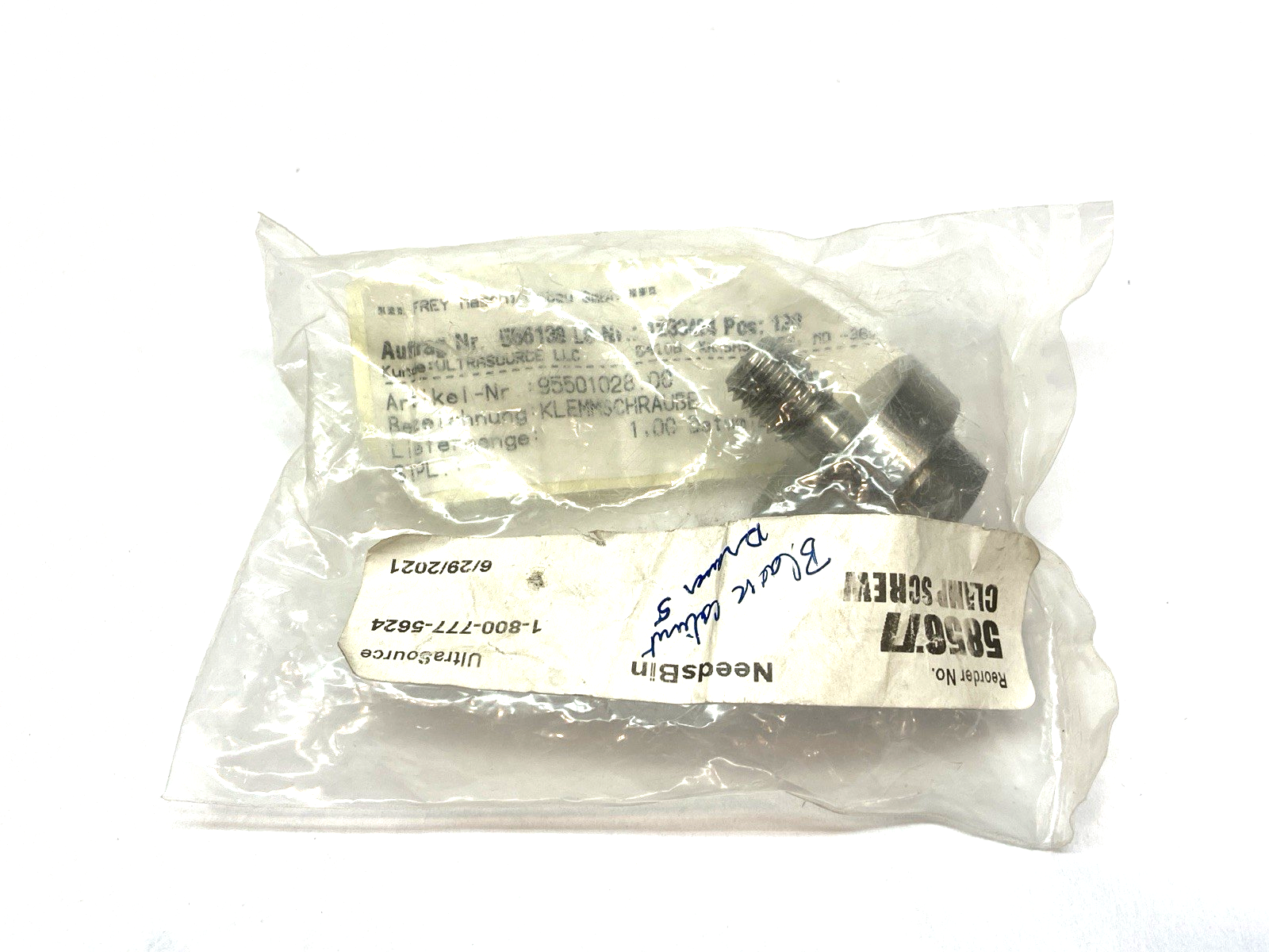 95501028.00 | Frey Maschinenbau Clamp Screw - New - Maverick Industrial Sales