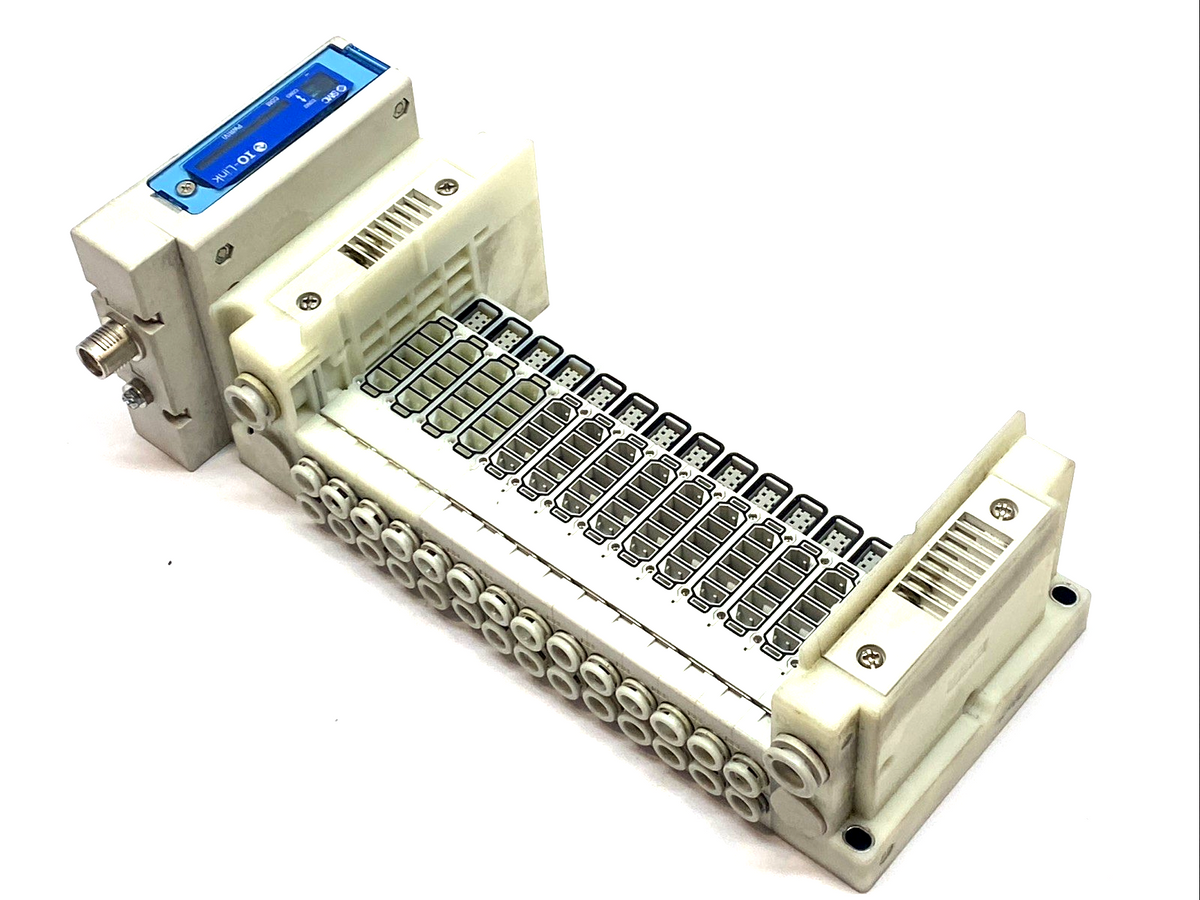 SMC SS5Y3‑10SKAN‑14BS‑C6 14‑Station Manifold Base Plug‑in Connector - Maverick Industrial Sales