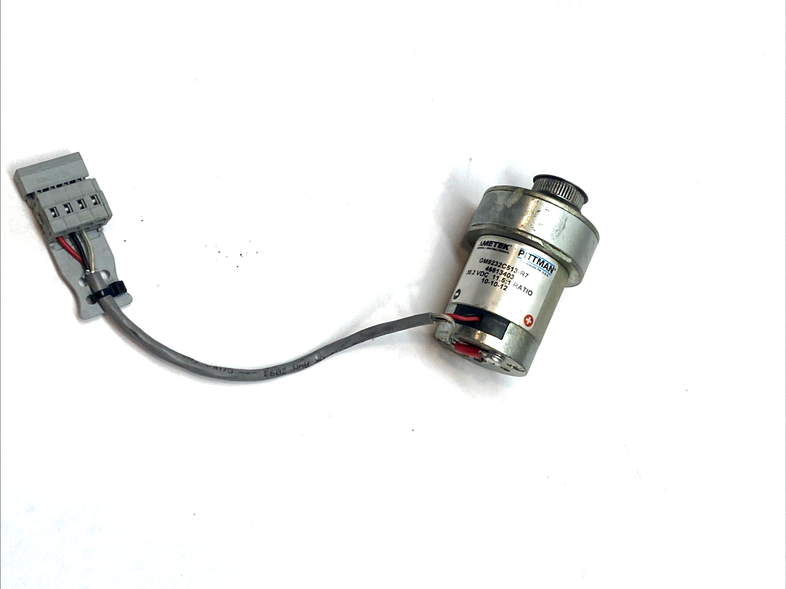 GM9232C513-R7 | Ametek Pittman DC Gearmotor 38V 11.5:1 Conveyor Drive - For parts or not working - Maverick Industrial Sales