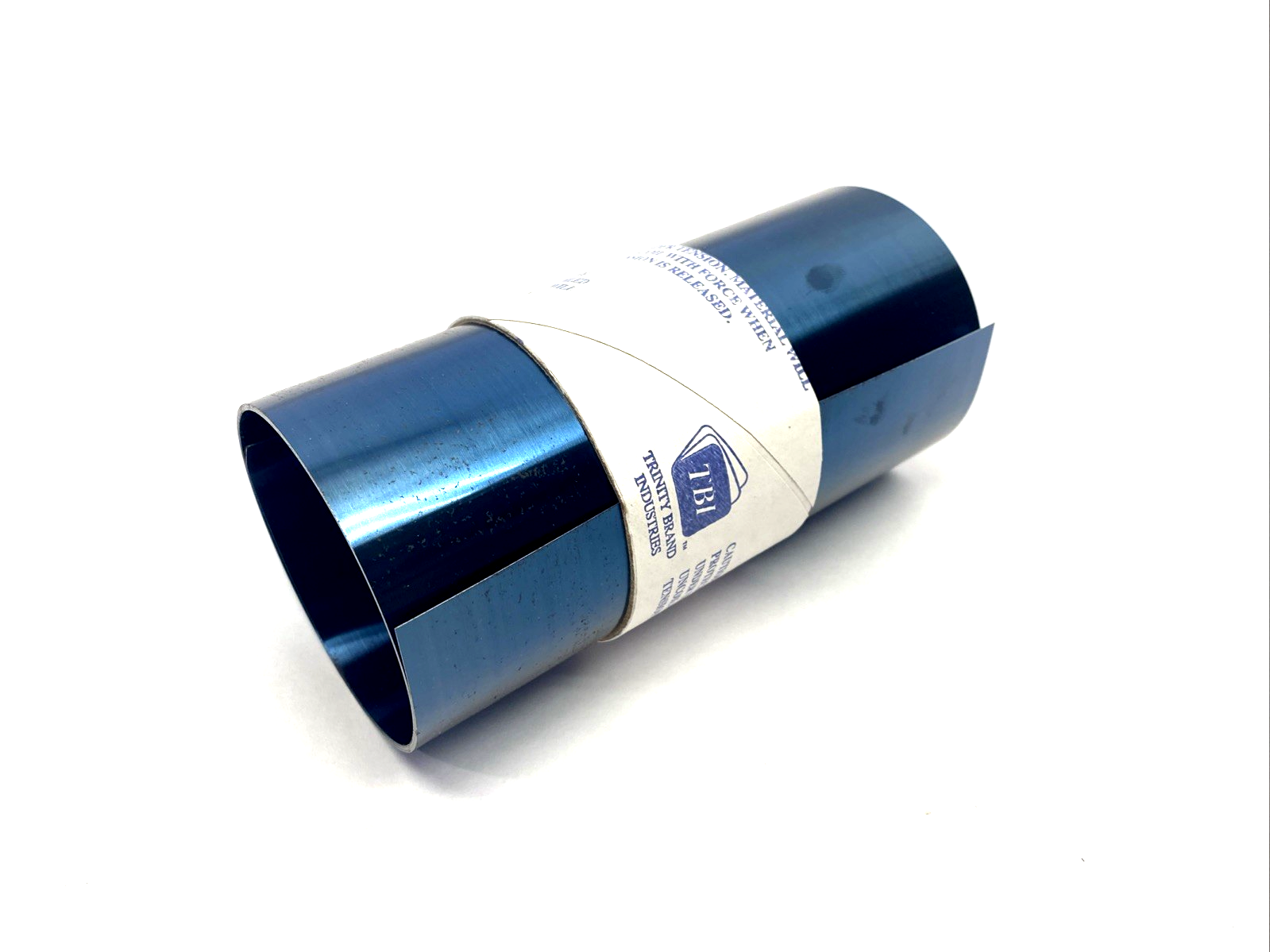 Trinity M-6BLT50-10 Blue Tempered Spring Steel Shim 0.010" Thick 6" x 50" Length - New – Open box - Maverick Industrial Sales