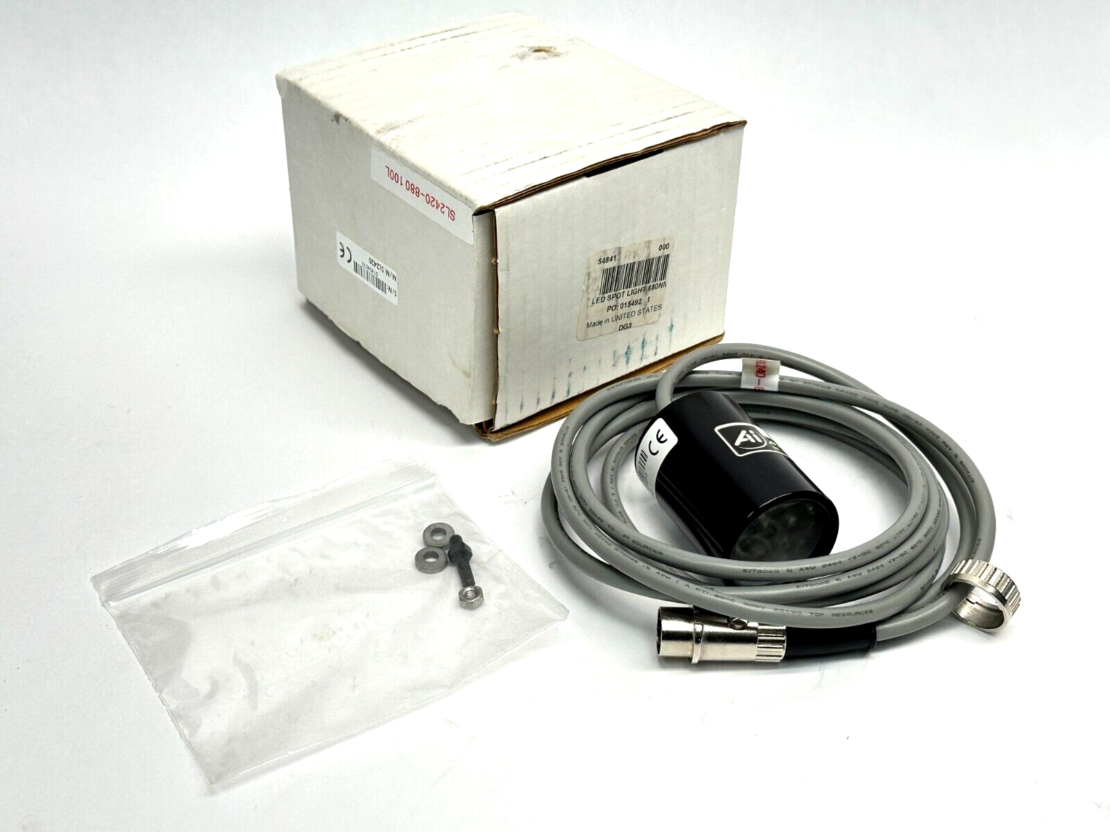 Advanced Illumination SL2420-880100L IR Medium Aimed Spot Light - Maverick Industrial Sales