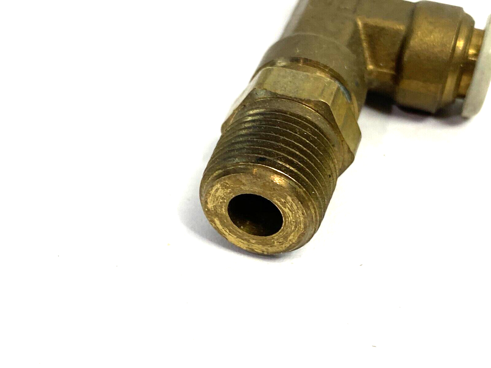 Parker 171PTC-6-6 Prestolok Push-to-Connect Swivel Elbow 3/8" x 3/8" NO SEALANT - Maverick Industrial Sales