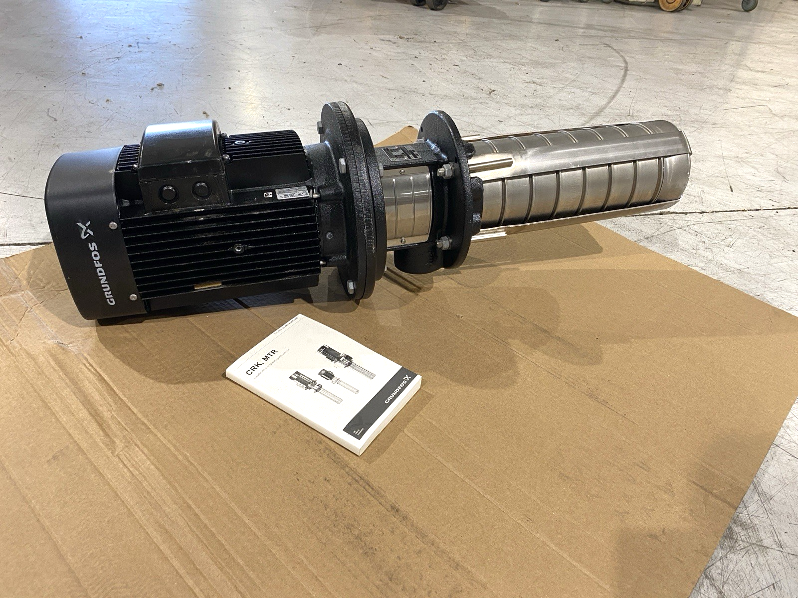 Grundfos 99980190 Vertical Multi Stage Pump MTR15-7/4 A-W-A-HUUV 3x266/460 60 - Maverick Industrial Sales