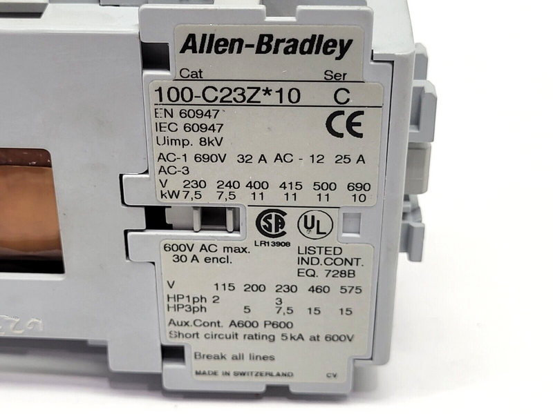 Allen Bradley 100-C23ZJ10 Ser. C Control Relay 24VDC - Maverick Industrial Sales