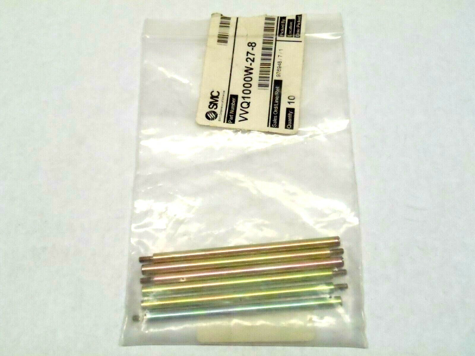 VVQ1000W278 | SMC VVQ1000W-27-8 Tie Rod LOT OF 6 - New - Maverick Industrial Sales