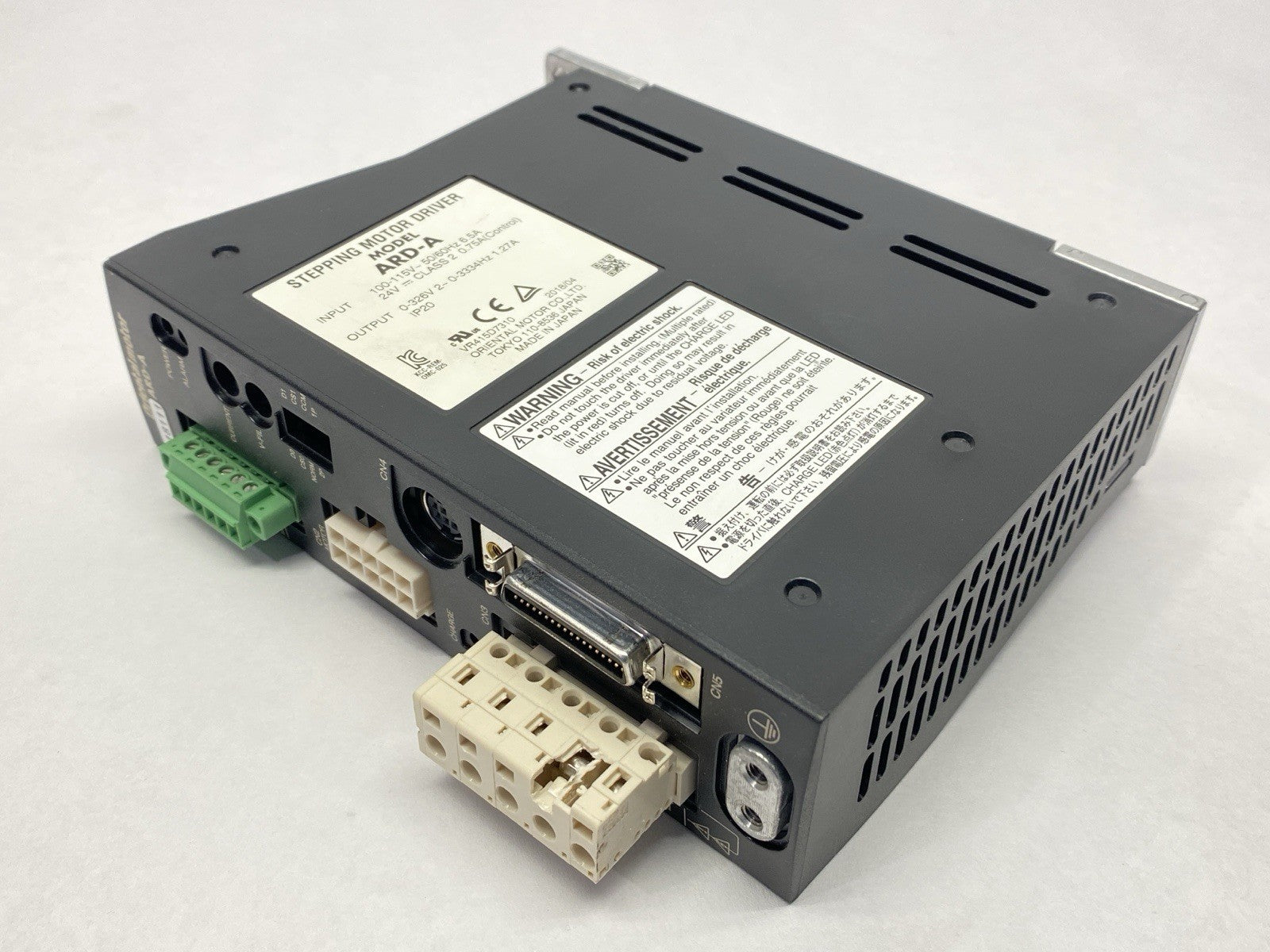 ARD-A | Oriental Motor Stepping Motor Driver 100-115V Input 0-326V Output - Used - Maverick Industrial Sales