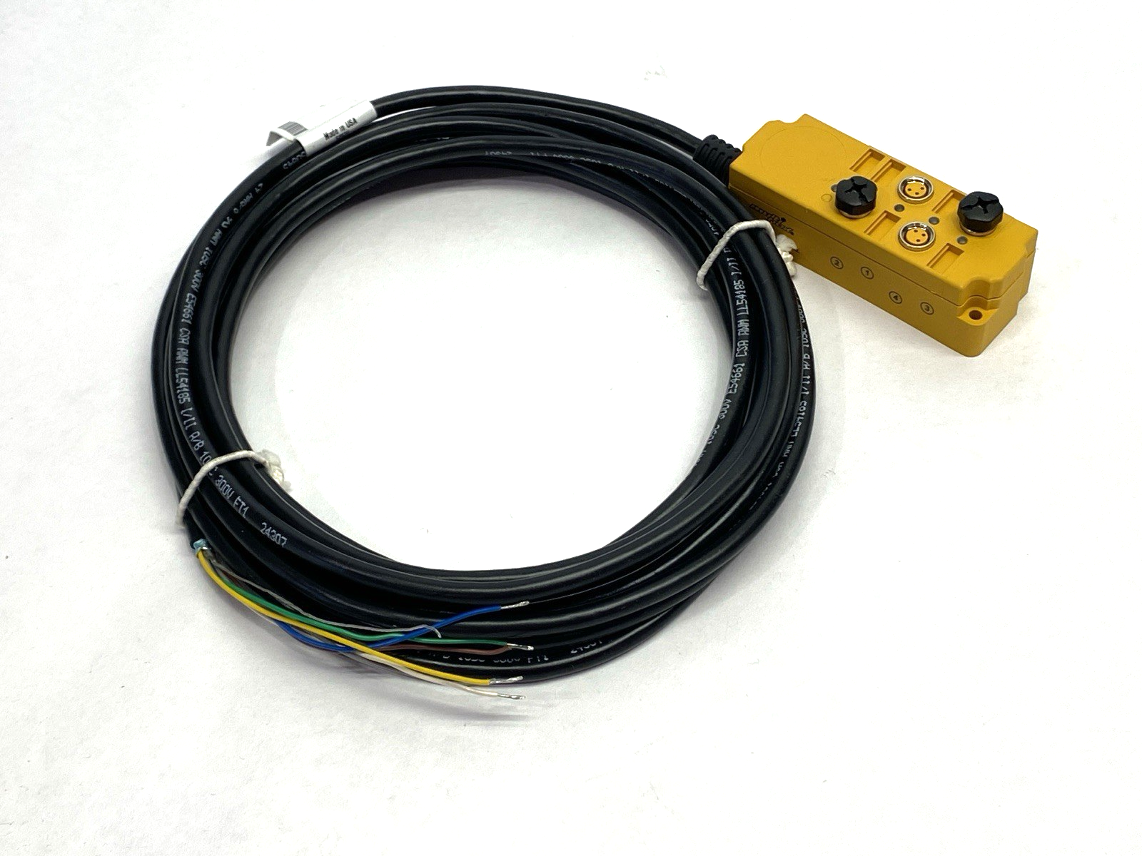 VB 403M-5C, U0906-86 | Turck VB 403M-5C Junction Box 4-Port U0906-86 - Used - Maverick Industrial Sales