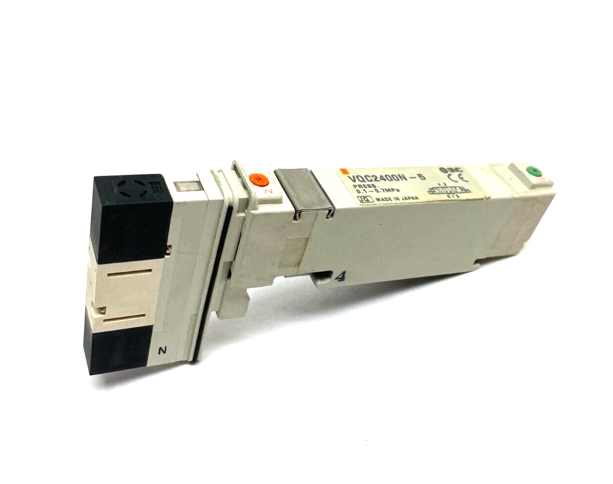 VQC2400N-5 | SMC Plug-In Solenoid Valve - Used - Maverick Industrial Sales