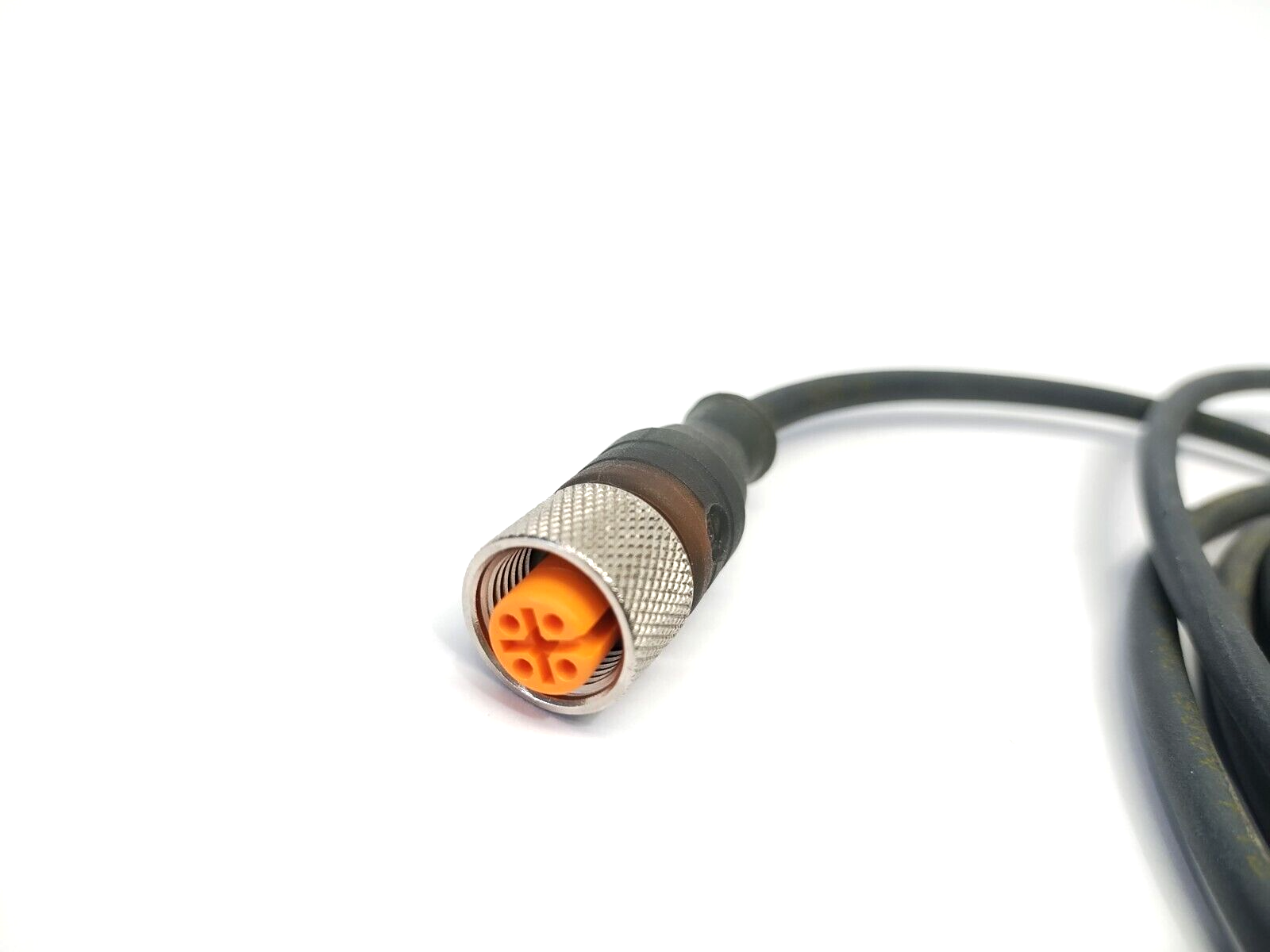 11826, RST 4-RKT 4-225/5 M, RST 4-RKT 4-225/5M | Lumberg Automation RST 4-RKT 4-225/5M Cordset M12 Male To Female 4-Pin 5m 11826 - Used - Maverick Industrial Sales
