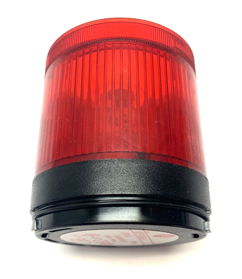 855T-B10GL4 | Allen Bradley Ser. C Red Flashing LED Stack Light 120VAC - Used - Maverick Industrial Sales