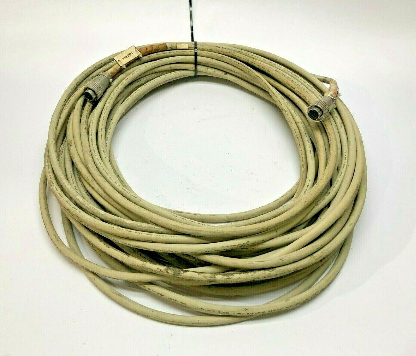 Newton Research Labs 7103-10-100 10-Pin Industrial Camera Sensor Cable Cordset - Maverick Industrial Sales