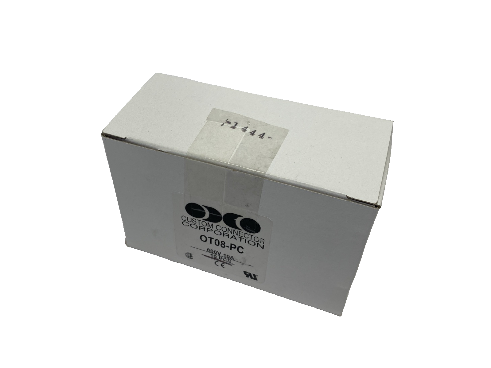 Custom Connector OT08-PC Relay Socket 8-Pin 10A DIN Mount, BOX OF 10 - Maverick Industrial Sales