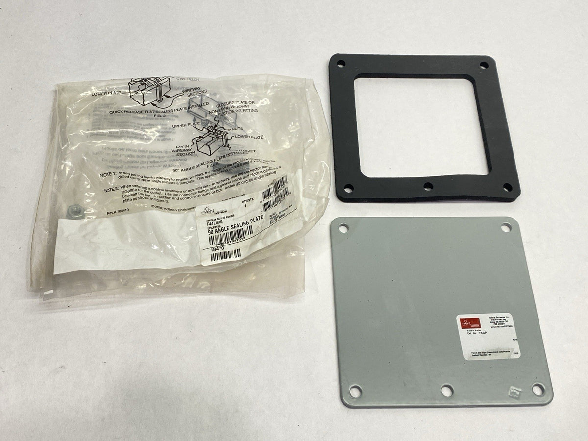 Hoffman F44LSAG Sealing Plate Kit 90-Degree Angle Lay-in 4" X 4" 18470 - Maverick Industrial Sales