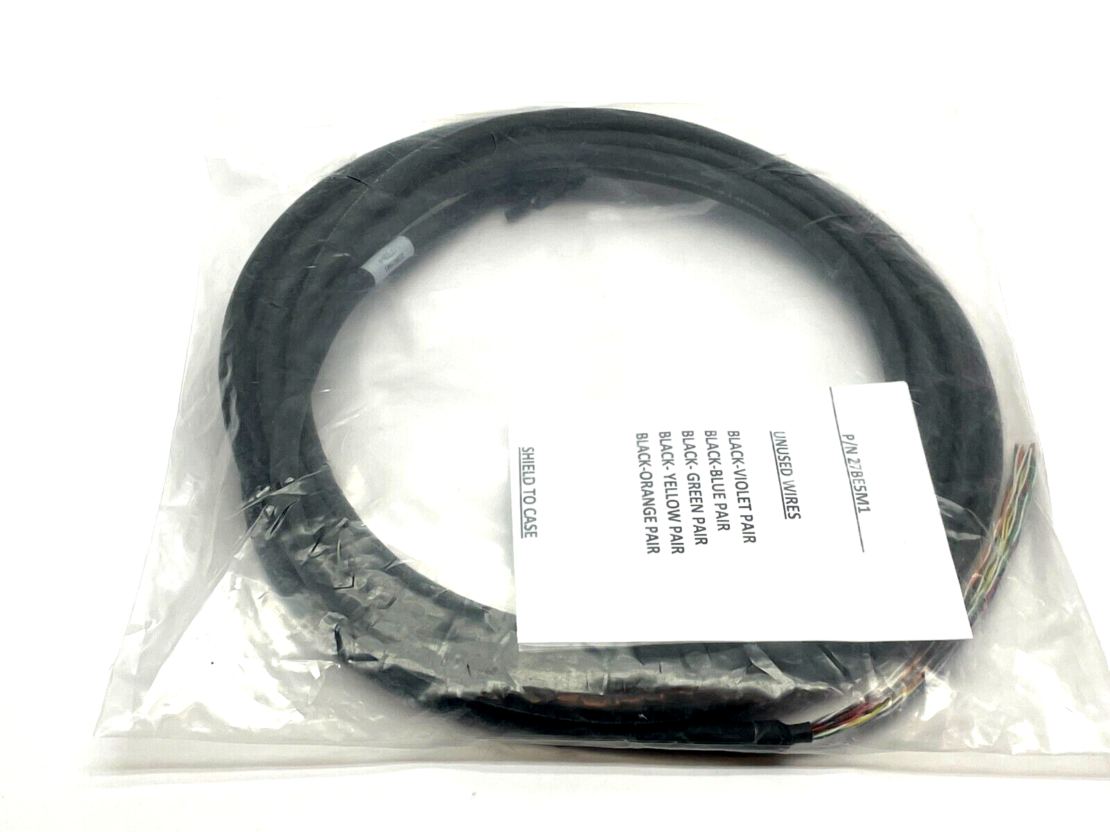 Intercon 27BE5M1 Single Ended Cordset 5m Length 127226-0 - New - Maverick Industrial Sales