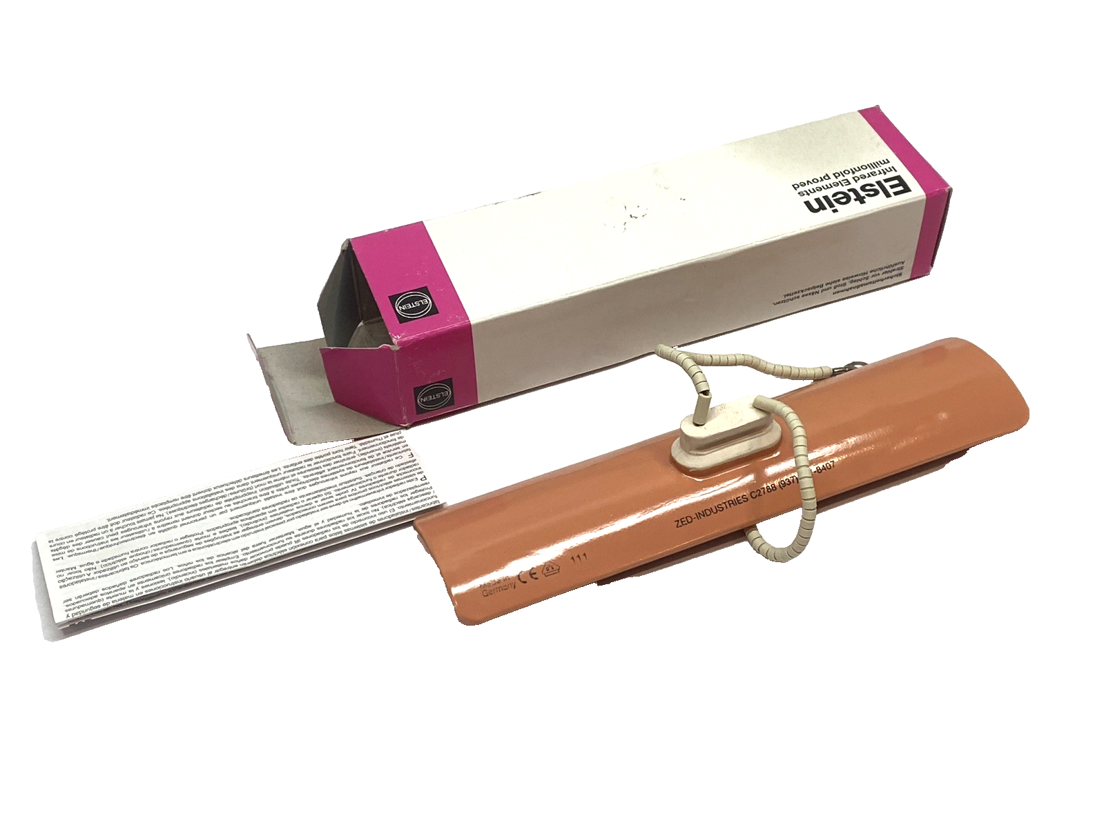 FSR 1000 | Elstein Ceramic Infrared Panel Heater 1000W 480VAC- New – Open box - Maverick Industrial Sales