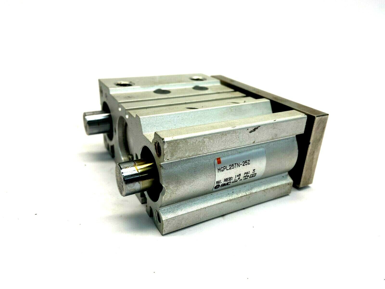 SMC MGPL25TN-25Z Compact Guide Cylinder - Used - Maverick Industrial Sales