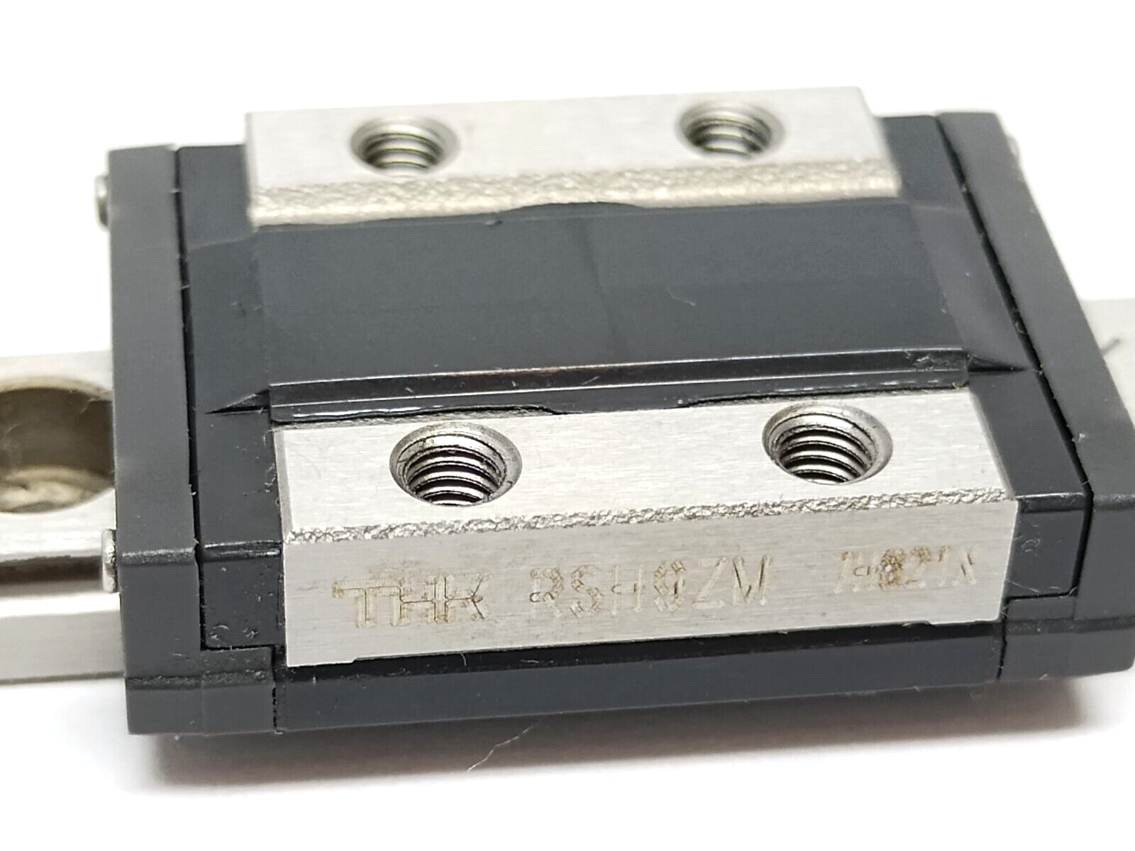 RSH9ZM, RSH9ZMUU+115LM, 1 RSH9Z M UU +115L, RSH9ZMUU+115L | THK RSH9ZMUU+115LM Miniature Linear Guide With One RSH9ZM Block 115mm Length - Used - Maverick Industrial Sales