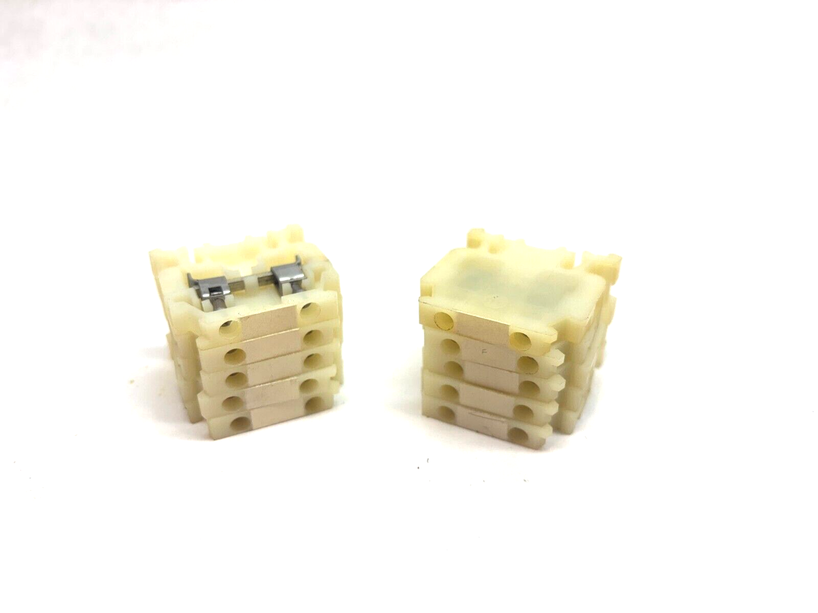 Allen Bradley 1492-HMI Terminal Block, Faded White Color, LOT OF 10 - Used - Maverick Industrial Sales